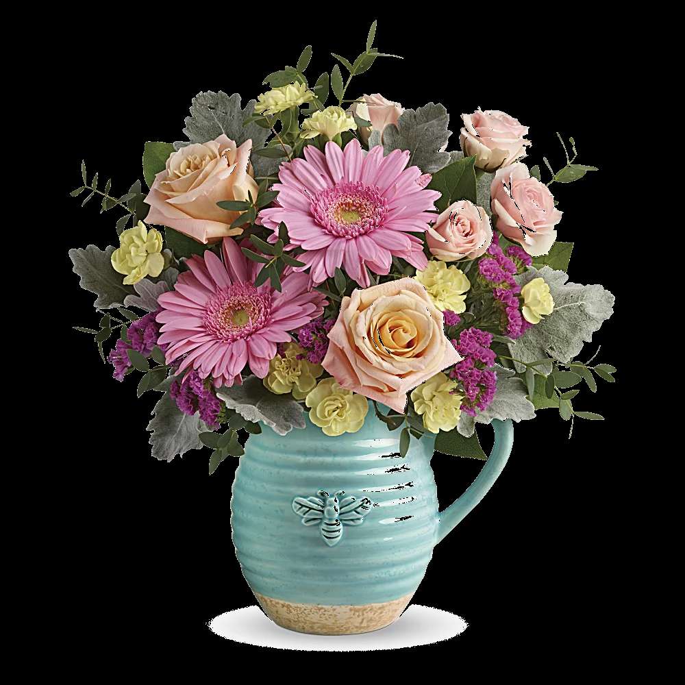 Teleflora's Bee Delighted Bouquet