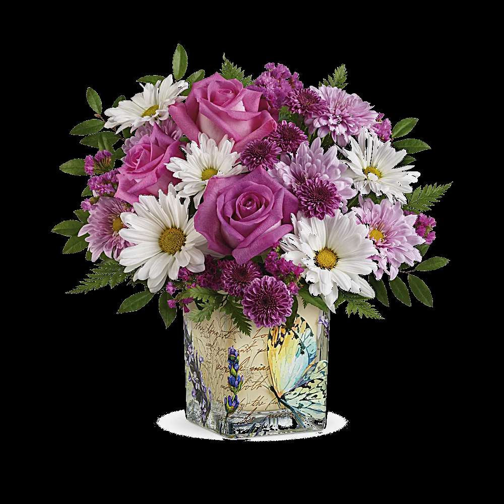 Teleflora's Vintage Butterfly Bouquet