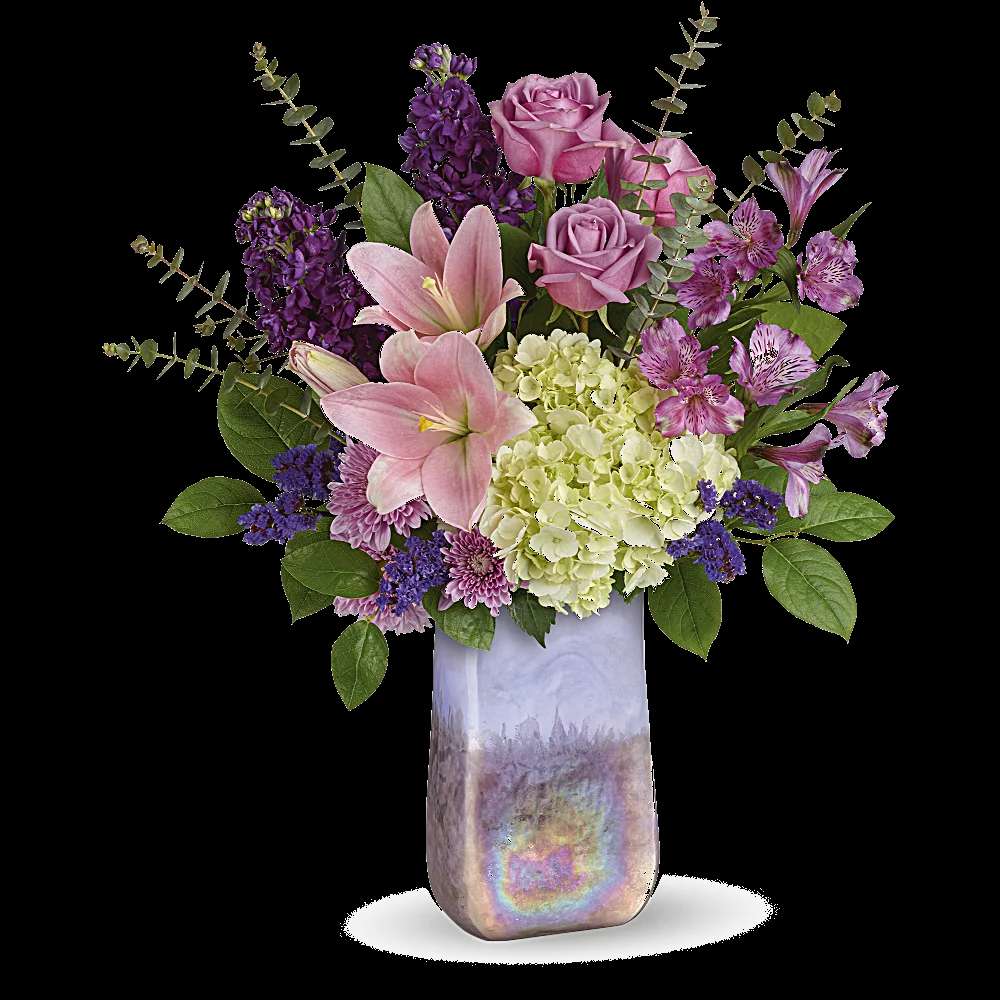 Teleflora's Purple Swirls Bouquet