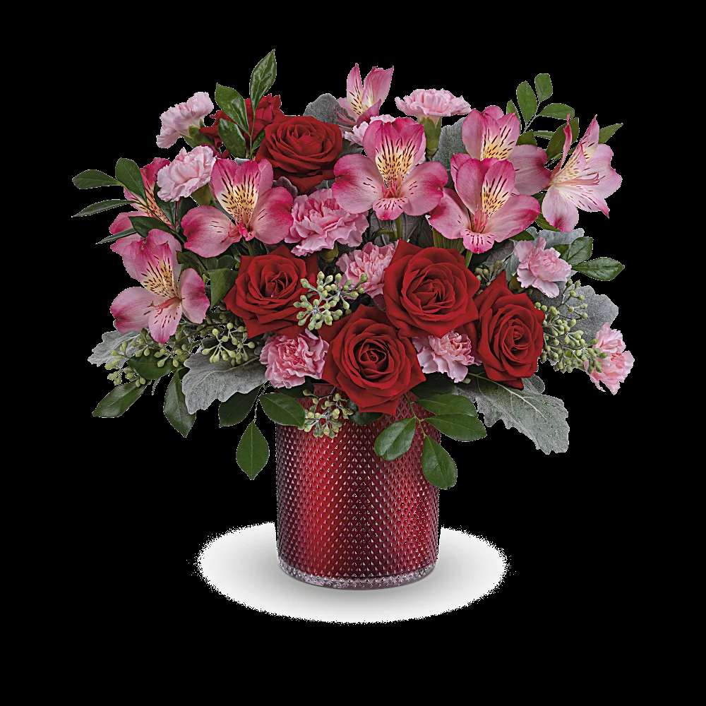 Teleflora's Scarlet Diamond Bouquet