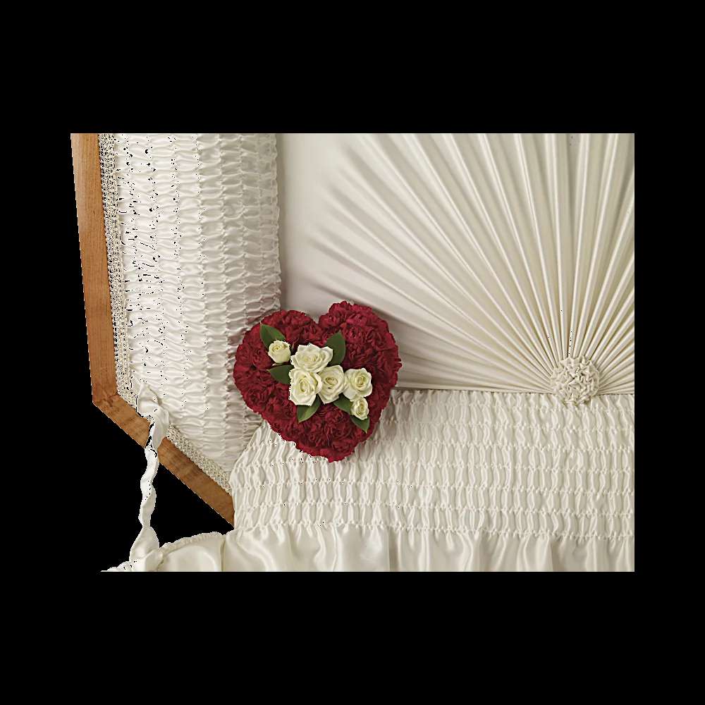A Devoted Heart Casket Insert
