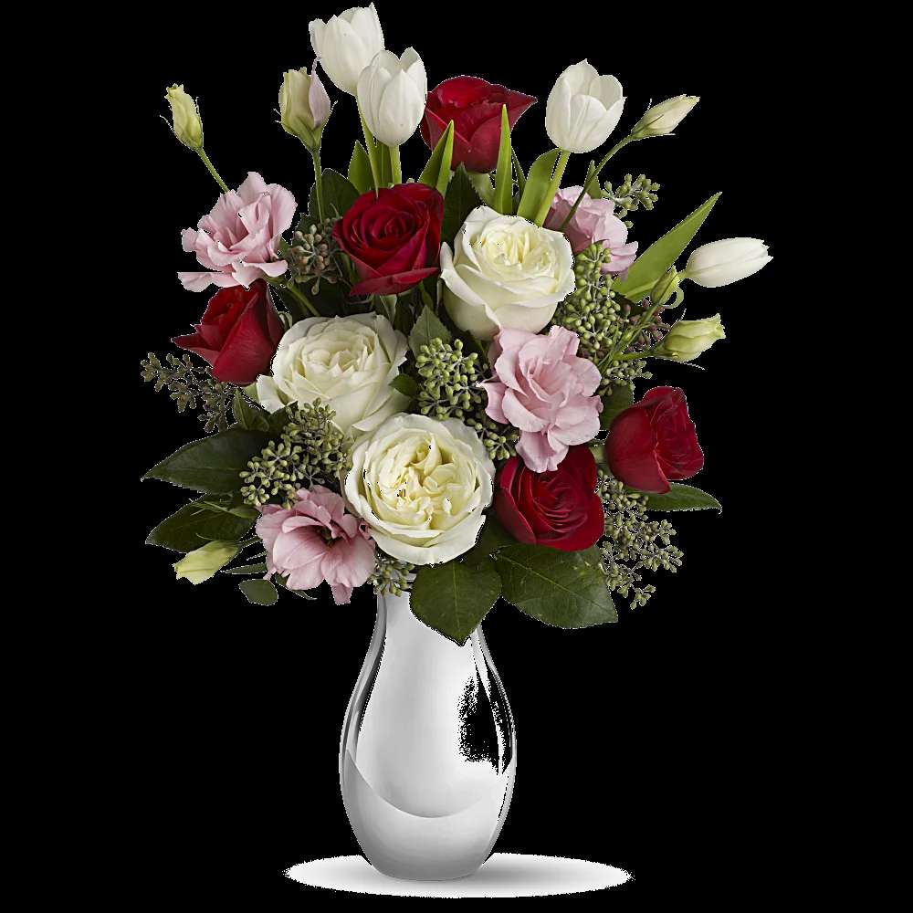 Teleflora's Love Forever Bouquet with Red Roses