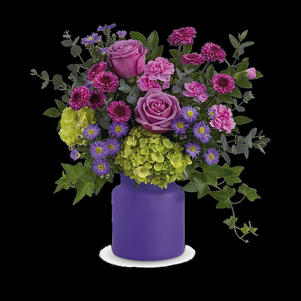 Teleflora's Amethyst Awe Bouquet