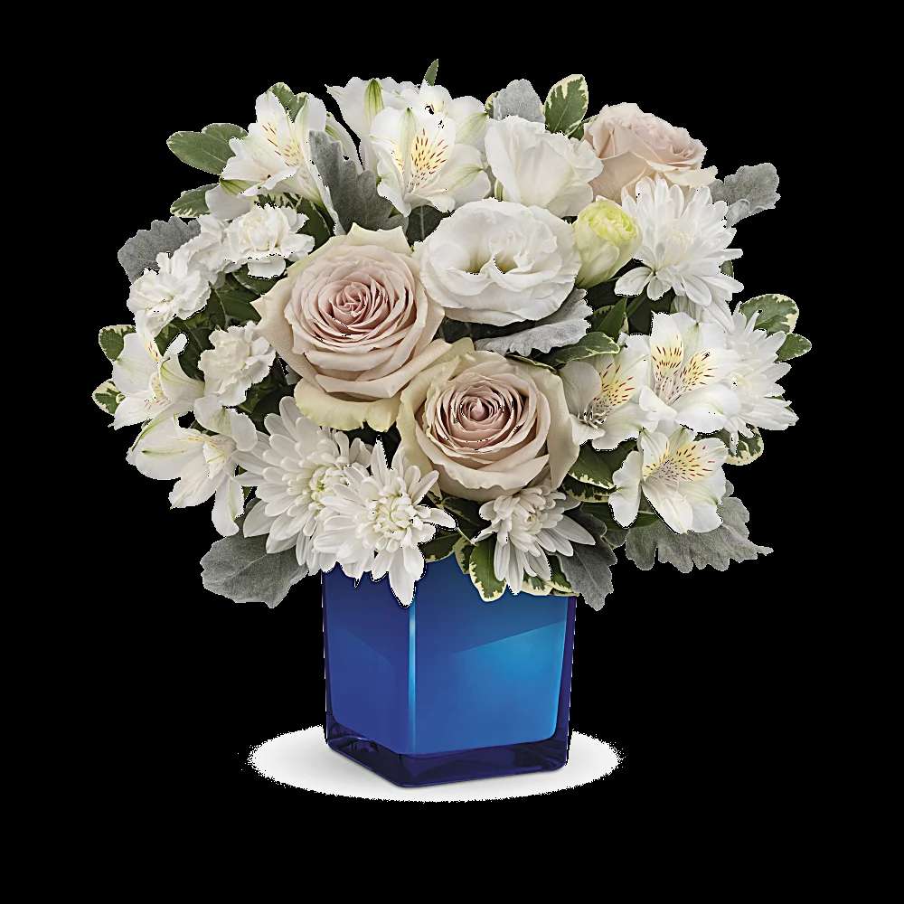 Teleflora's Serene Sky Bouquet
