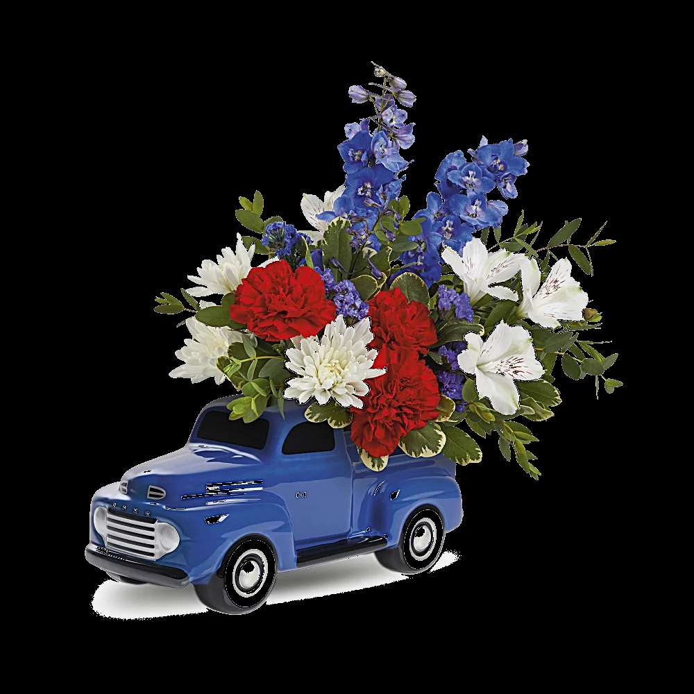 Teleflora's Heyday Ford Pickup Bouquet