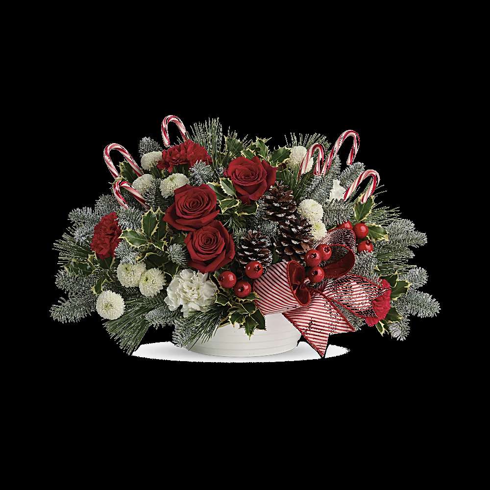 Jolly Candy Cane Bouquet