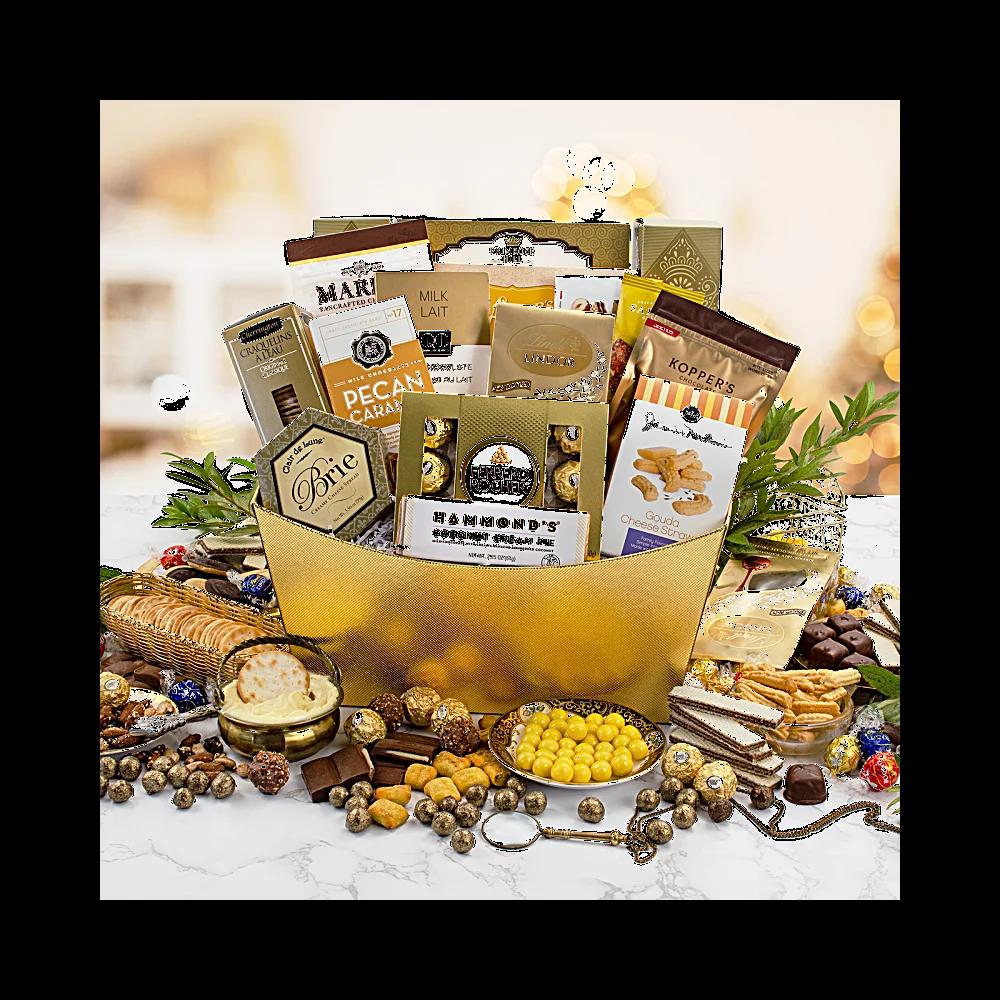 Gourmet Treasures Gift Basket