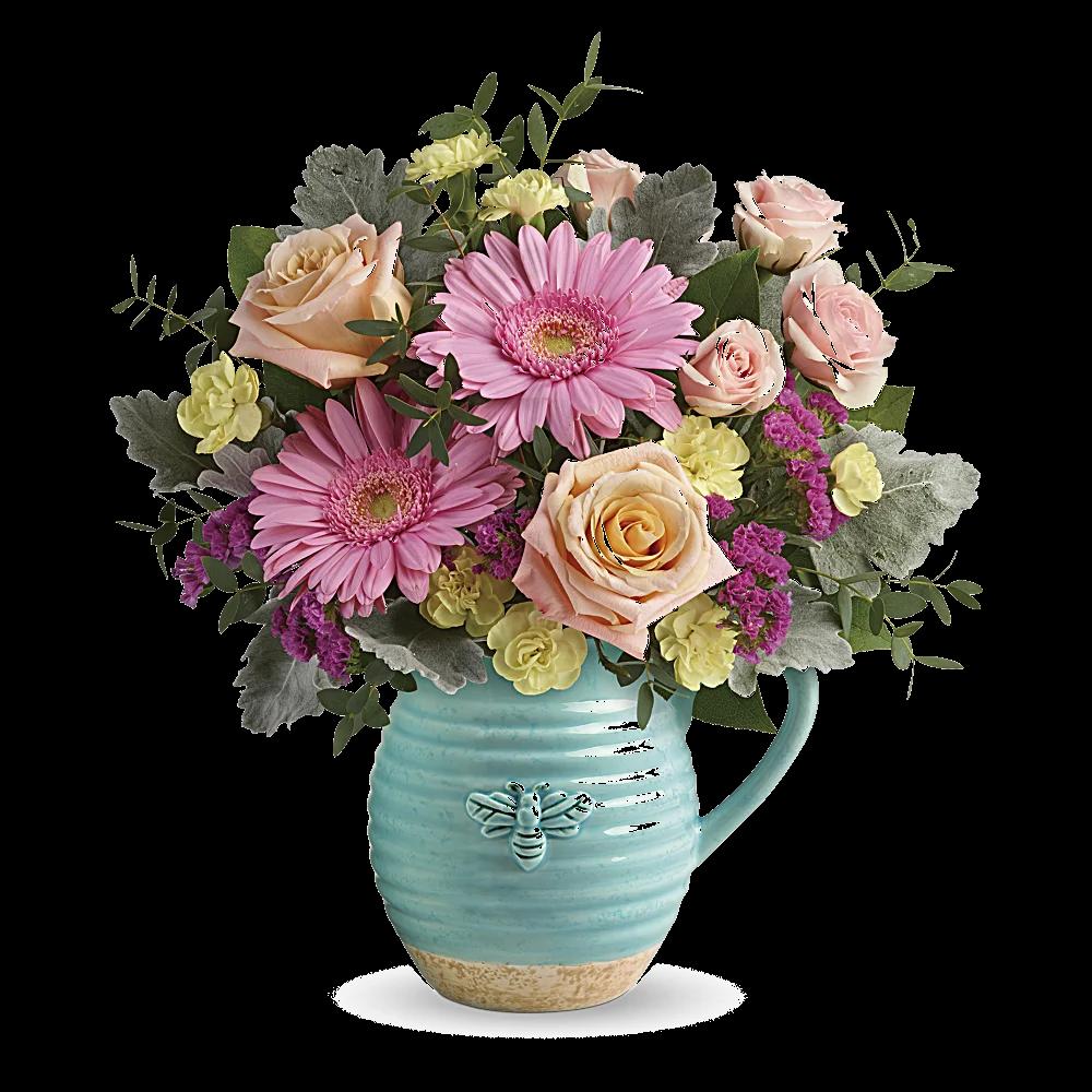 Teleflora's Bee Delighted Bouquet