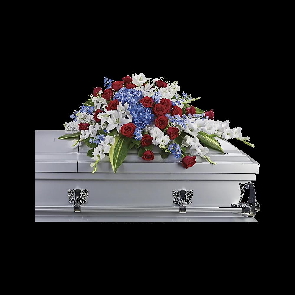Distinguished Service Casket Spray