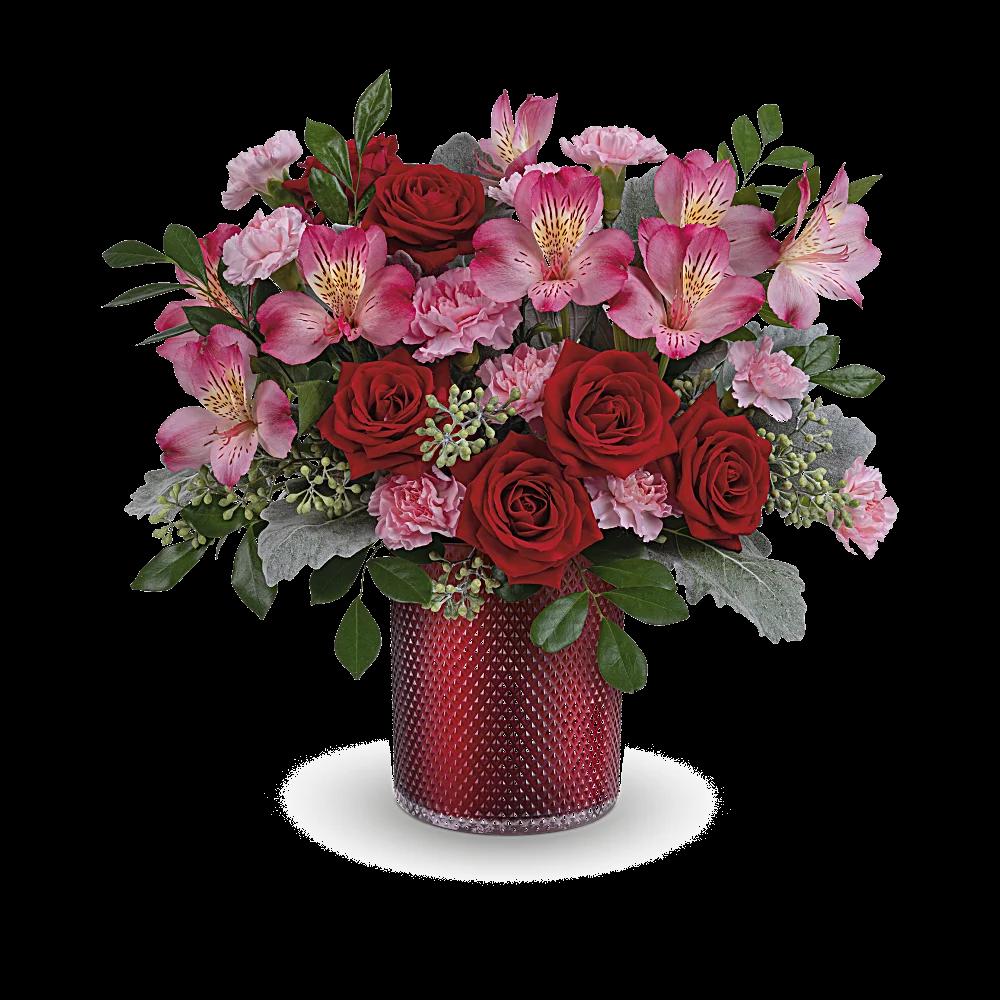 Teleflora's Scarlet Diamond Bouquet