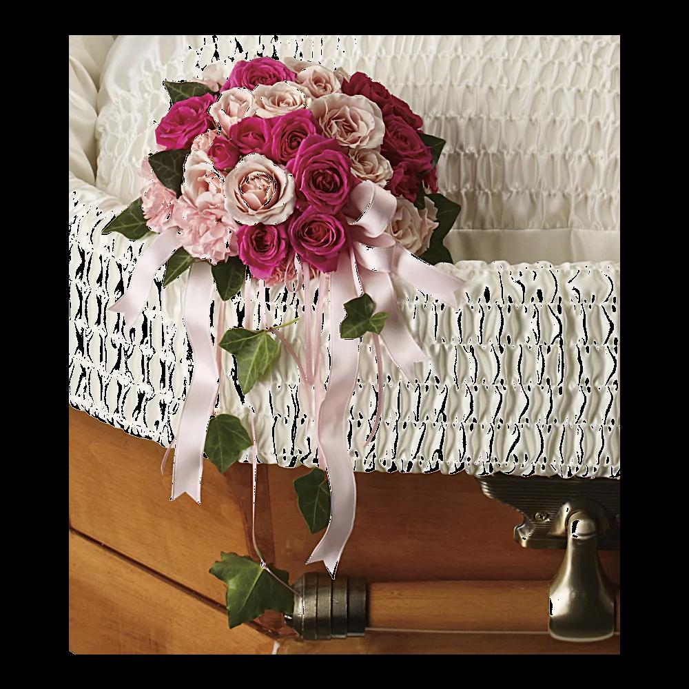 Rose Reflection Casket Insert Specialty Arrangement