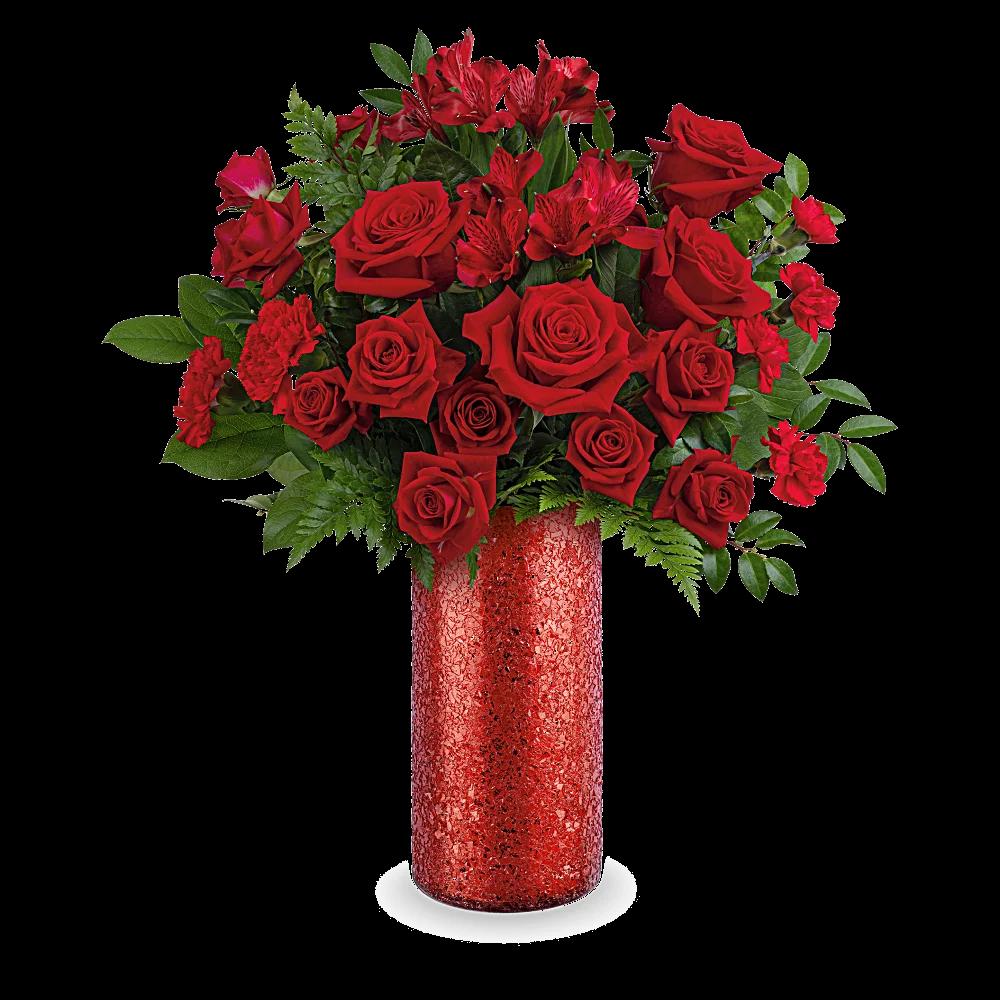 Teleflora's All My Rouge Bouquet