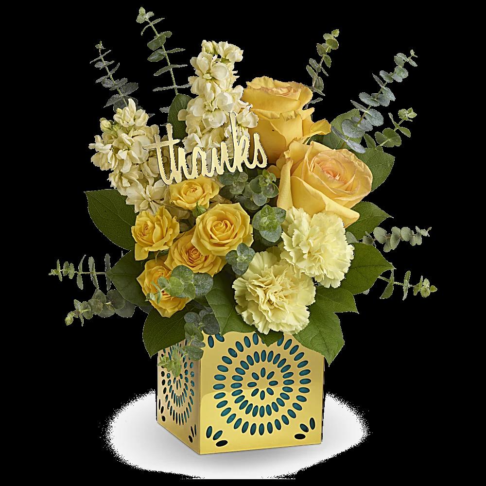 Teleflora's Shimmer Of Thanks Bouquet