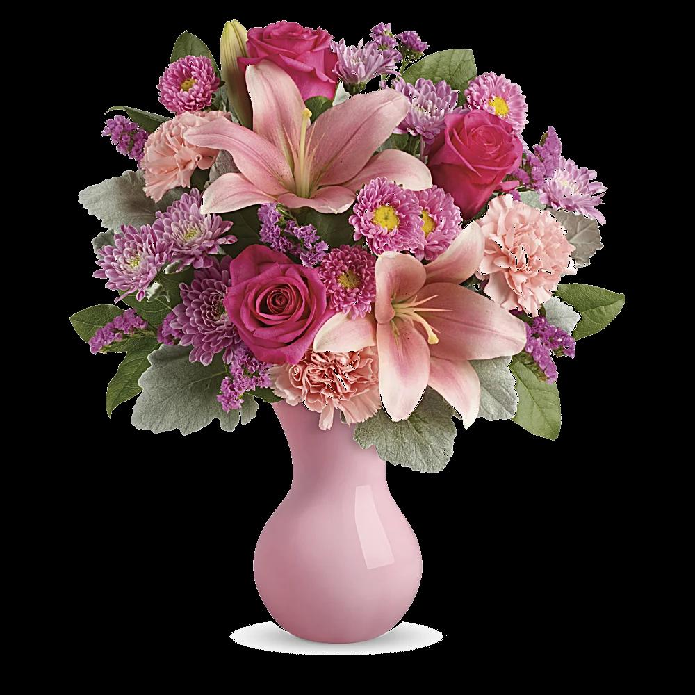 Teleflora's Lush Blush Bouquet