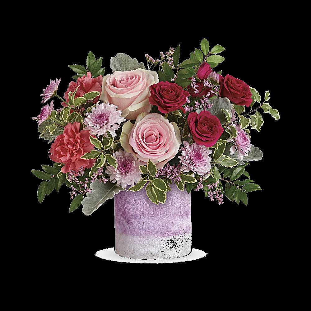 Teleflora's Washed In Pink Bouquet