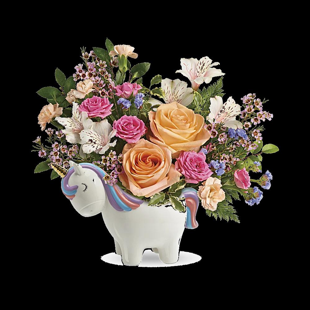Teleflora's Magical Garden Unicorn Bouquet