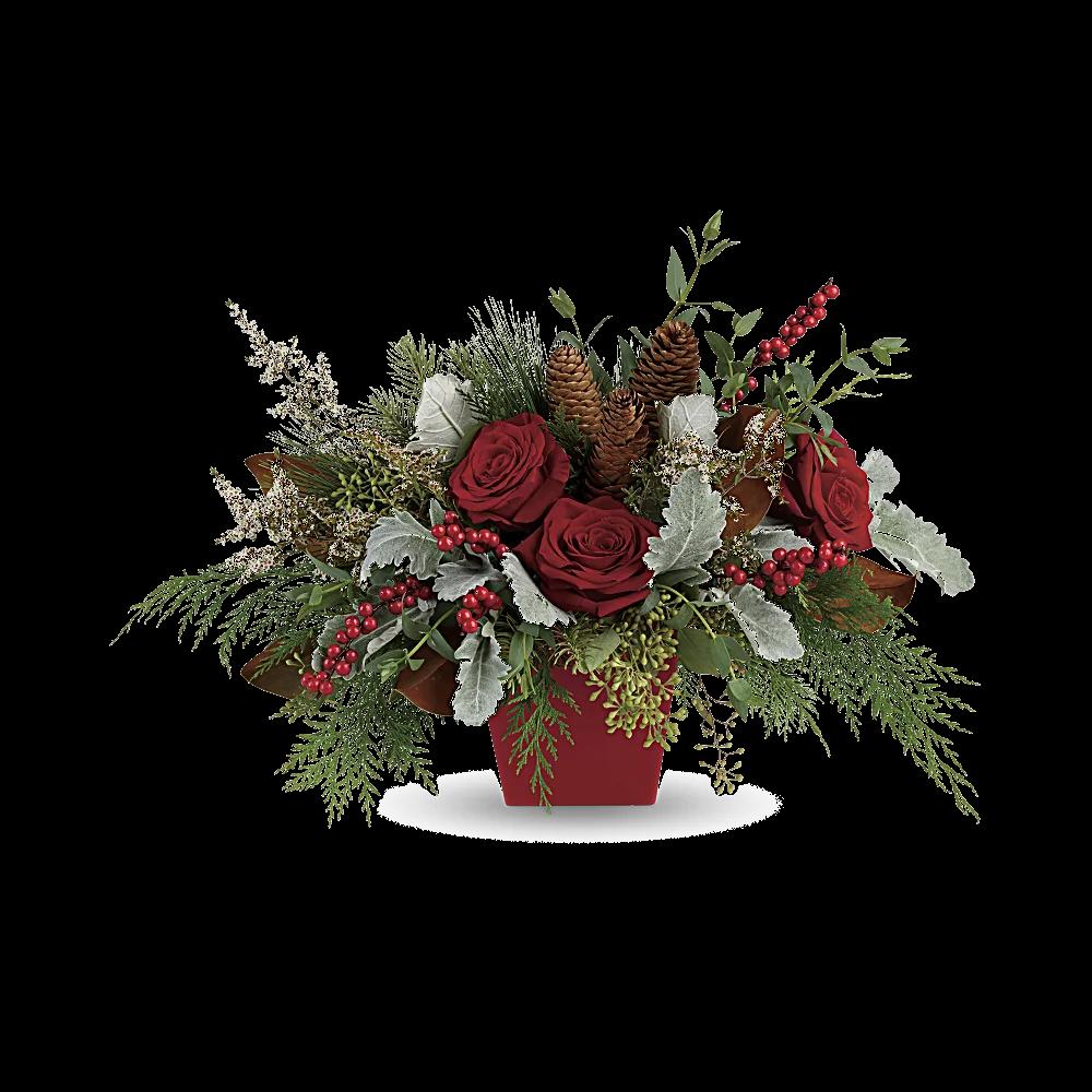 Winter Blooms Centerpiece